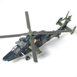 SEBUNAS EC-665 1/72 Scale Army Helicopter Quick Kit Plastic Toy Assembly Military Helicopter Model Gift (Pack of 24)
