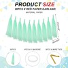MECCANIXITY 20Pcs Tassel Garland Banner Tissue Paper for Streamers Party