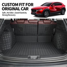 Heavy Duty Trunk Mat for 2022-2025 Infiniti QX60 (Bench Seat Only) - Includes 2nd & 3rd Row Backrest Cargo Liners