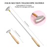 Azymi Back Scratcher with Rotating Massage Roller, High-Quality Telescopic Pole
