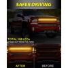 AKD Part 37" DRL Amber LED Grille Kit Front Grill