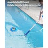 PoolPrime Pool Thermometer Floating Easy Read with Dual Jumbo-Sized Screens,