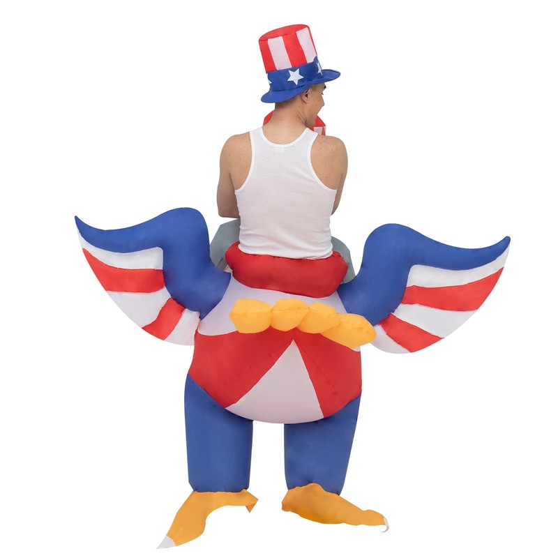 Independence Day Inflatable Costume USA Eagle 4th of July Party