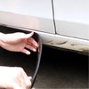 muekzru 8.2ft*3.15in Side Skirts for Cars Universal,Universal Rubber Anti-Scratch Side