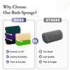 African Bath Net Sponge with Long Stretch Design, Quick Dry