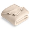 Bare Home Polar Fleece Blanket - Throw Blanket - Sand