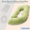 AMCATON 60 Inch Pregnancy Pillow for Sleeping, Extra Large U