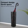 Umbrella Holder Rustproof Waterproof Space Saving Fashionable Hollow Round Metal