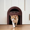 Wordcam Cat Door Interior Door, 2-Way Interlock for Indoor Cats