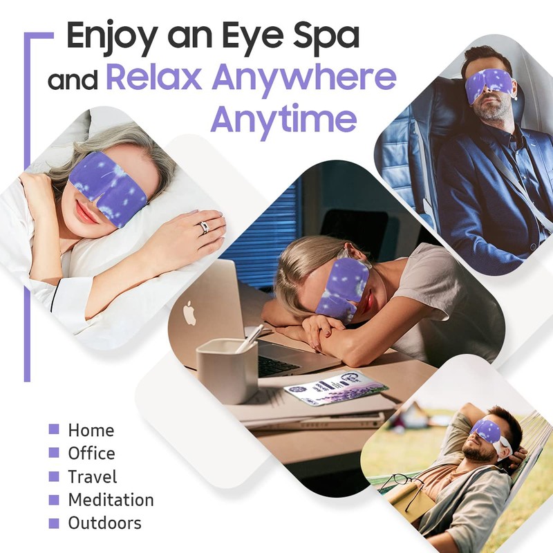 BeHoomi BeHoomi 20 Packs Steam Eye Mask, Heated Eye Mask