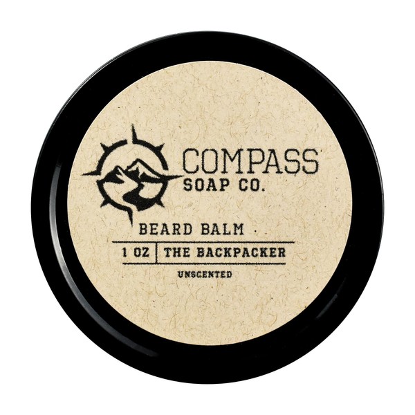 Compass Soap - The Backpacker | Unscented Beard Balm for