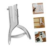 CORHAD Single Hole Puncher Card Puncher PVC Business Card for