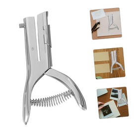 CORHAD Single Hole Puncher Card Puncher PVC Business Card for Craft Paper Scrapbook DIY Art Project