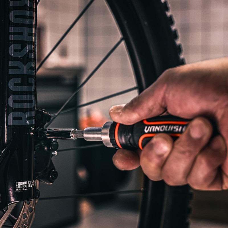 Vanquish Ratcheting Screwdriver Set, 41-Piece Precision Multi-bit Ratchet Screw Drivers