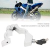 Motorcycle Handlebar Grip Safety Lock AntiThief Decoration Protection Universal for