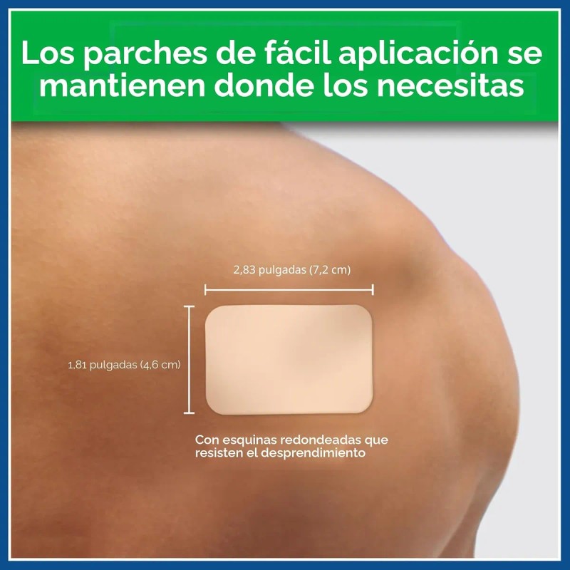 60 Parches Salonpas 7.2 X 4.6 Cm Para Dolores Importado