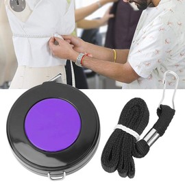 HEEPDD Soft Tape Measure, Retractable Plastic Dual Sided Measuring Tape with Push Button for Sewing and Tailor 150cm/60Inch(Purple)