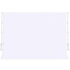 xisho White Screen Backdrop 6.6×5ft Portrait Background 100% Polyester Collapsible