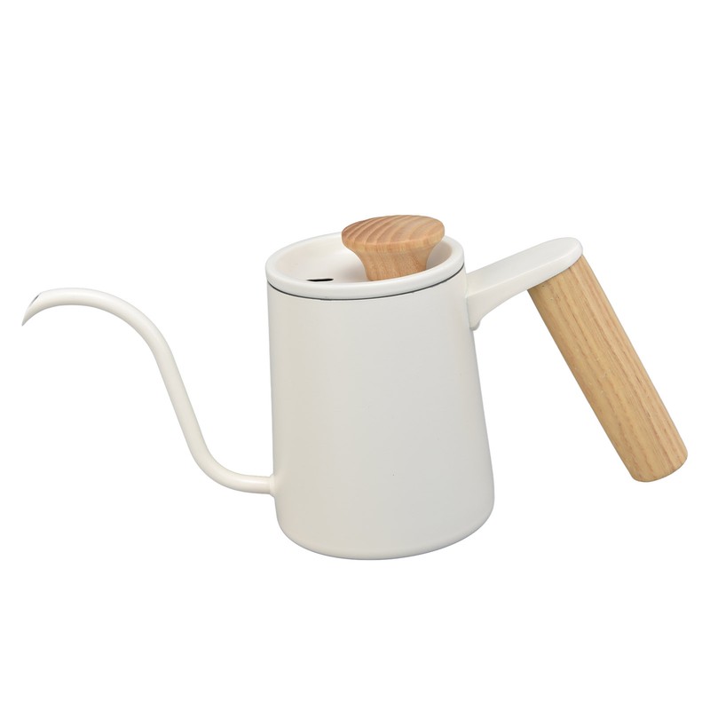 Stainless Steel Handle Drip Coffee Pot Long Gooseneck Spout Drip