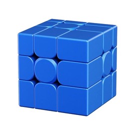 HELLOCUBE MoYu Mirror Cube V2 3x3x3 Speed Cube(Blue)
