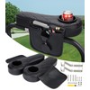 Golf Cart Armrest with Cup Holder & Rear Seat Organizer,