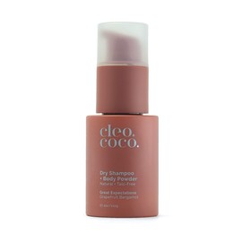 Cleo+Coco Dry Shampoo Body Powder for Women, Made with Essential Oil & Arrowroot Powder, Absorbs Odor &Wetness, All-Natural Free of Talc, Phthalates & Parabens, Made in the USA - Grapefruit 4oz