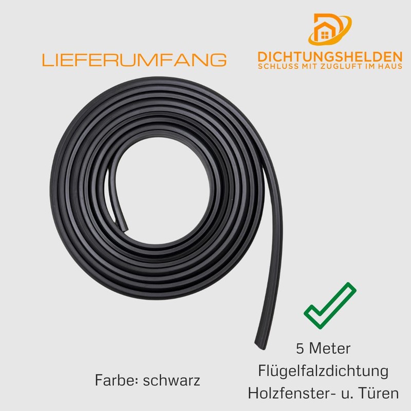 Premium Sash Fold Seal for Wooden Windows and Doors –