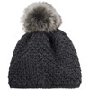 styleBREAKER 04024208 Children's Bobble Hat Crochet with V Pattern, Warm