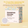 Solid Organic Shampoo Soothing and Luminous with Chamomile, Marigold and
