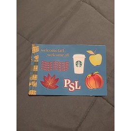 Starbucks Fall PSL Stickers 2024 Welcome Fall Pumpkin You’re Home