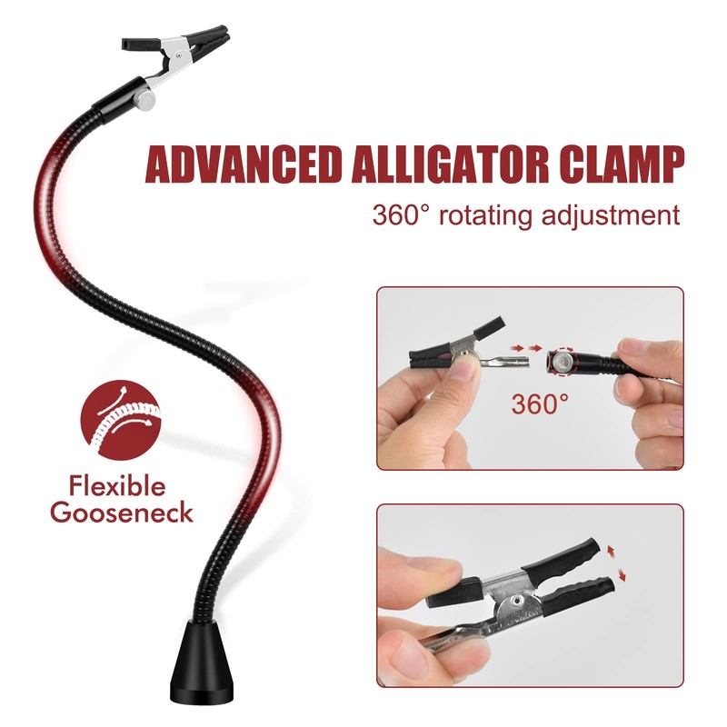 Soldering Helping Hands Station, NEWACALOX Magnetic Third Hand Helping Tool