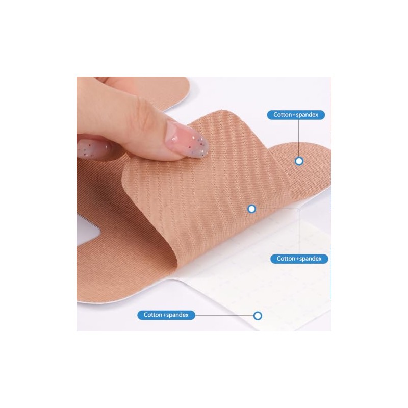 12 PCS Ankle Tape, Kinesiology Tape Pre Cut