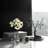 Kitcom Flower/Bud Crystal Vase Decorative Vases for Home, Wedding, Christmas,