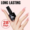 TOMICCA UV Nagellack Rose, 8ml Gel Nagellack, UV LED Soak