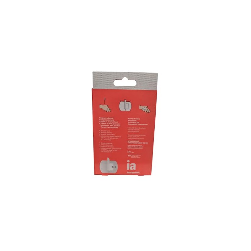 Interapothek TNT Dressing, Heridites, Non-woven Fabric, 5 Sterile Dressings, 7.5