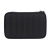 PU Leather Black Harmonica Zippered Carrying Case Storage Bag for