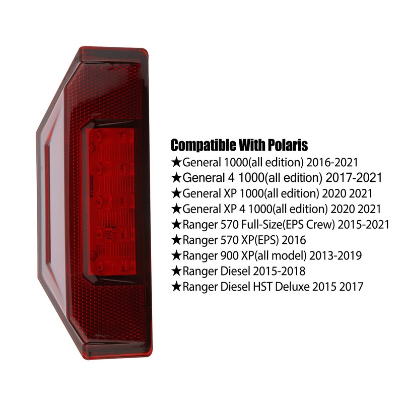 MINSTAR Tail Light Assembly For Polaris Ranger 570 Full-Size 900