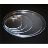 ONE Laser Cut Clear Acrylic Blank Round Disc: Smooth Edge