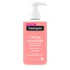 Neutrogena Oil-Free Pink Grapefruit Acne Face Wash, Vitamin C &