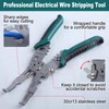 GOLD DEER 10-IN-1 Multifunctional Wire Stripper, Wire Stripper Function, Crimping