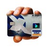 STICKIEMART Classic X logo Skin cover for DEBIT|CREDIT|TRANSIT|CARDS w/EZ Applicator