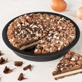 Prochef Prochef Teflon Non-Stick Premium Coated Baking Victoria Sponge Cake Sandwich Tin - Diameter 22.5cm/8" - Easy to Clean Coating for all Cakes & Treats - Black