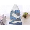 DurReus Large Mesh Drawstring Travel Laundry Bag Durable,Reusable,Foldable,Heavy Duty Storage