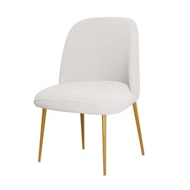 SZJIAHTM 2 Pcs Dining Chair Covers Soft Stretch Slipcover Polyester Armless Curved Back Kitchen Chair Slipcovers Protector for Living Room and Bedroom