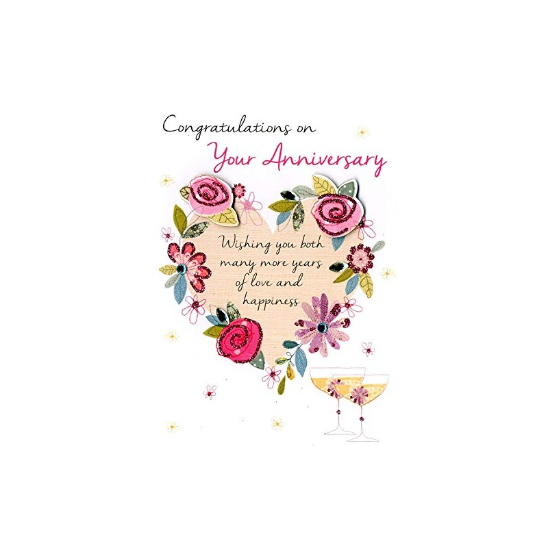 On Your Anniversary Greeting Card Second Nature Just To Say