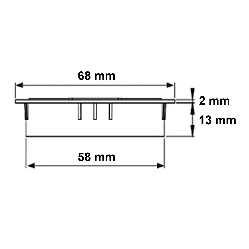 Mprofi MT® 1 x Cable Grommet Desk - Metal Cable