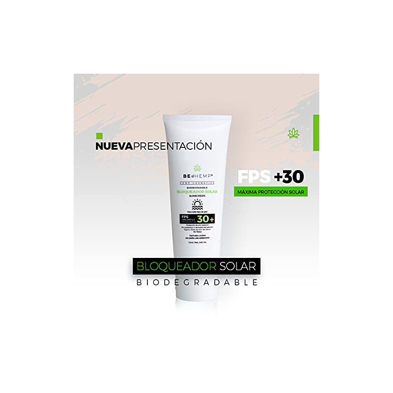 Protector Solar Vegano Facial y Corporal con Protección UVA-UVB 240g