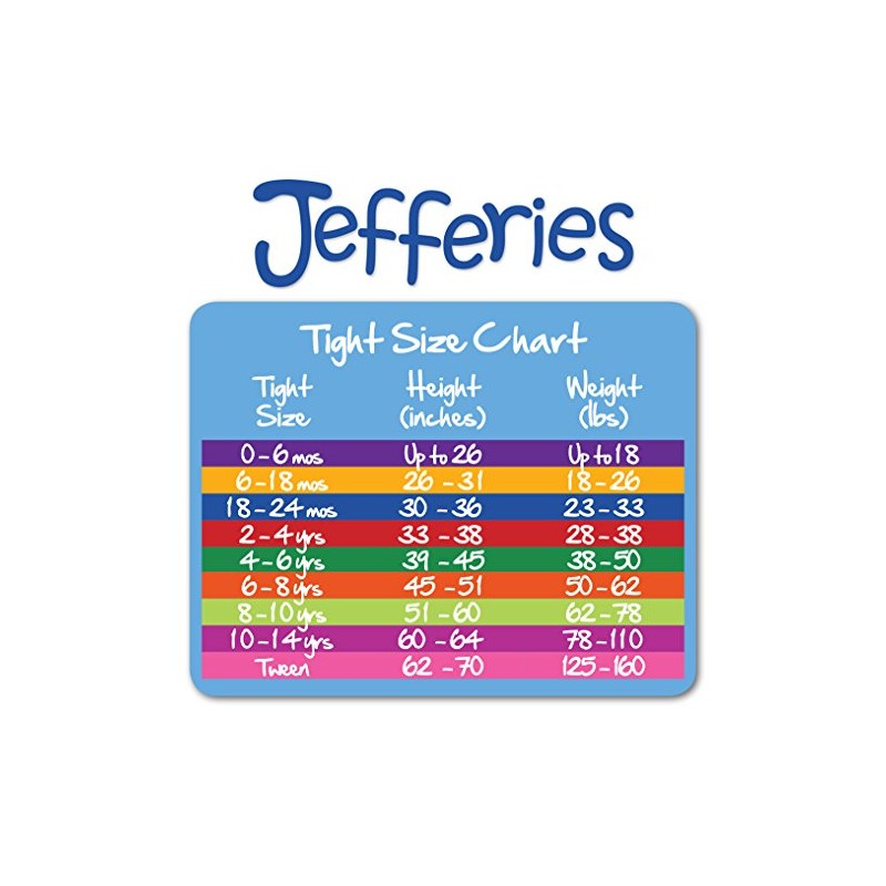 Jefferies Socks Big Girls' Pima Cotton Tights, Black, 6-8 Years