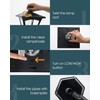 Seovix 70" Solar Lamp Post Lights Outdoor Waterproof IP65, Solar