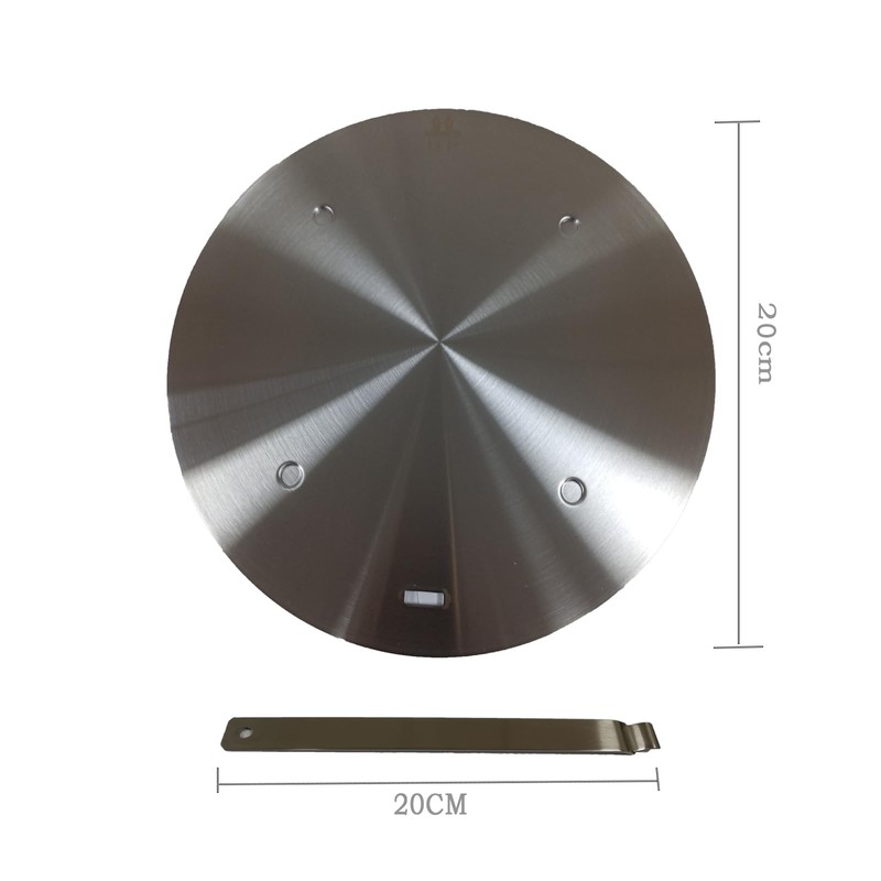 Stainless Steel Induction Hob Converter Plate, Heat Diffuser Gas Hob
